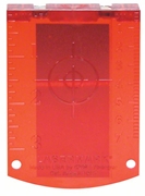 Immagine di Pannello di mira per laser (rosso)